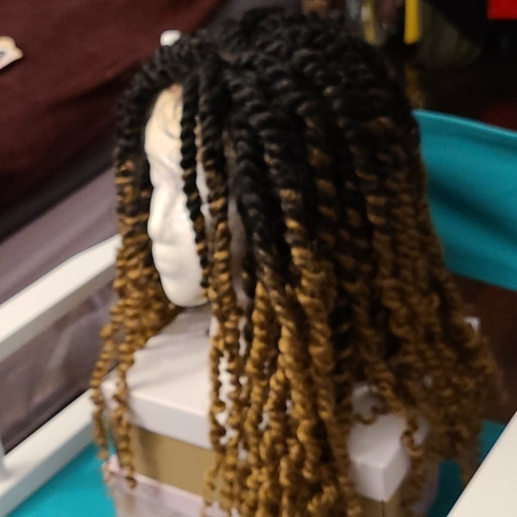 ??Lace Front Hand Braided Spring Twist main image 5